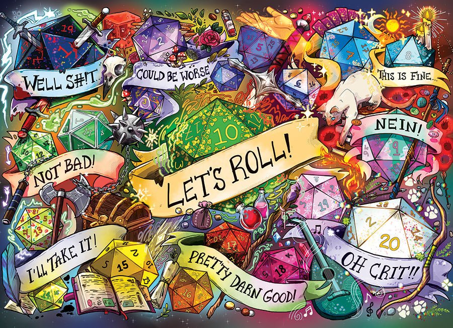 Let's Roll! 500 Piece Jigsaw Puzzle | Cobble Hill - Jigsaw Puzzles - The Puzzle Center