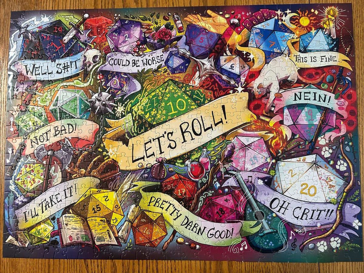 Let's Roll! 500 Piece Jigsaw Puzzle | Cobble Hill - Jigsaw Puzzles - The Puzzle Center