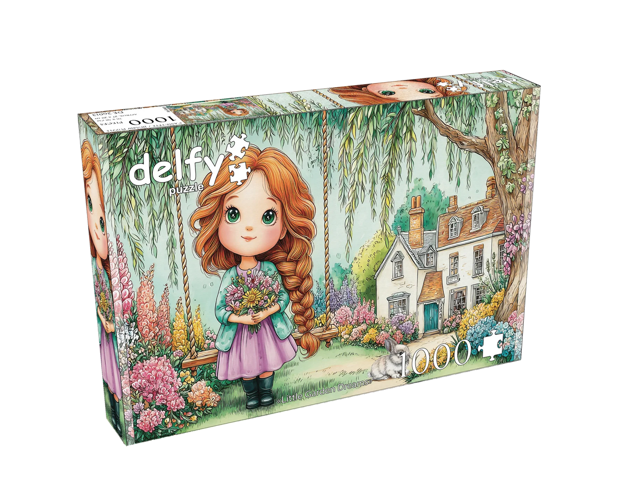 Little Garden Dreams 1000 Piece Jigsaw Puzzle | Delfy Puzzles - Jigsaw Puzzles - The Puzzle Center