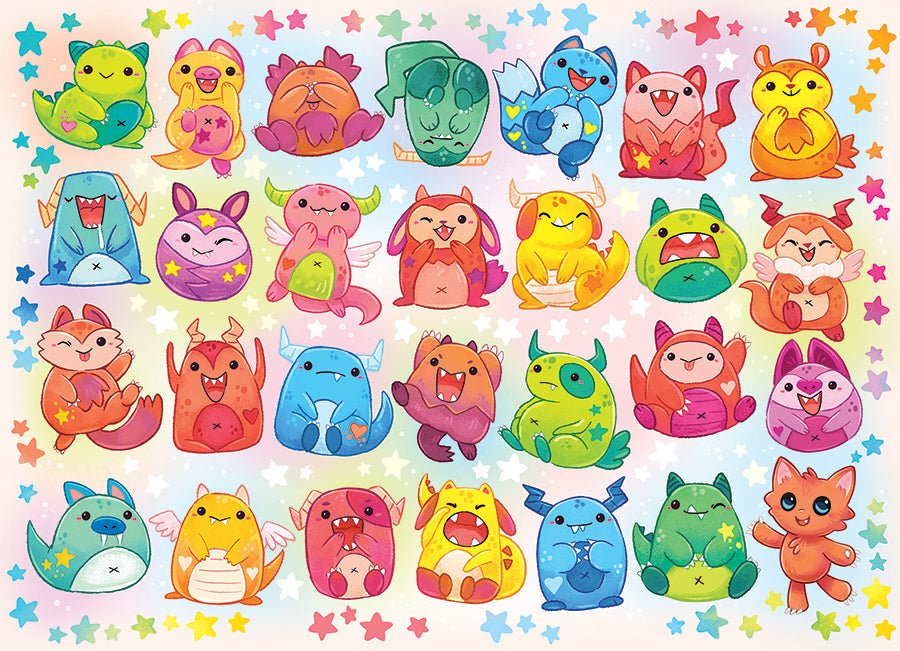 Little Monsters 350 Piece Jigsaw Puzzle | Cobble Hill - Jigsaw Puzzles - The Puzzle Center