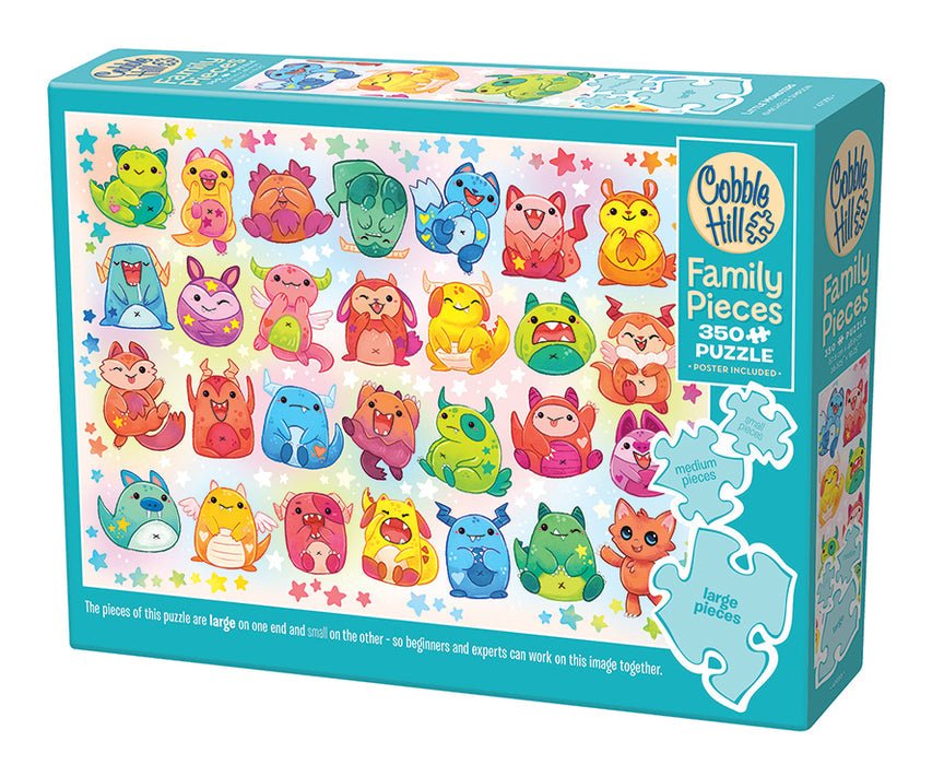 Little Monsters 350 Piece Jigsaw Puzzle | Cobble Hill - Jigsaw Puzzles - The Puzzle Center