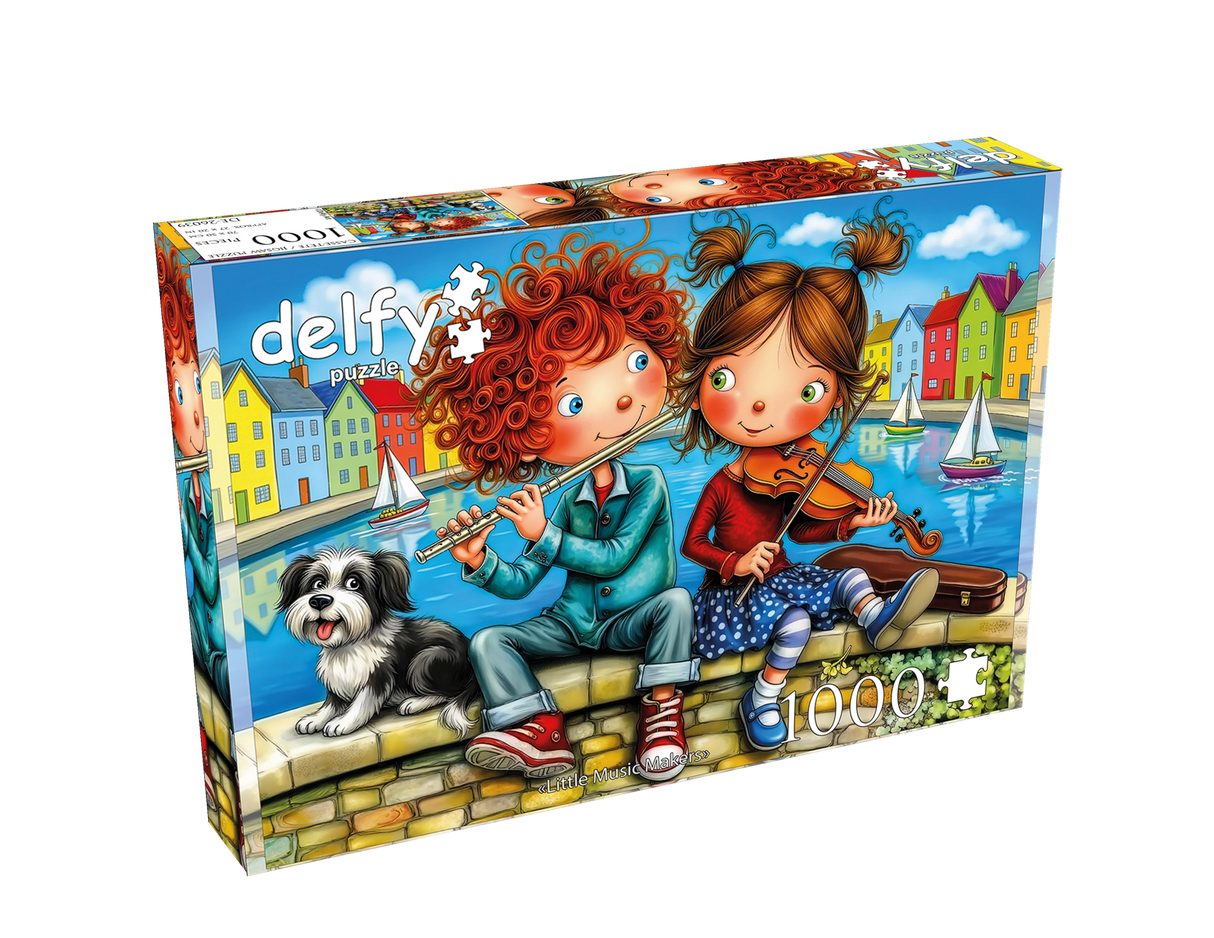 Little Music Makers 1000 Piece Jigsaw Puzzle | Delfy - Jigsaw Puzzles - The Puzzle Center