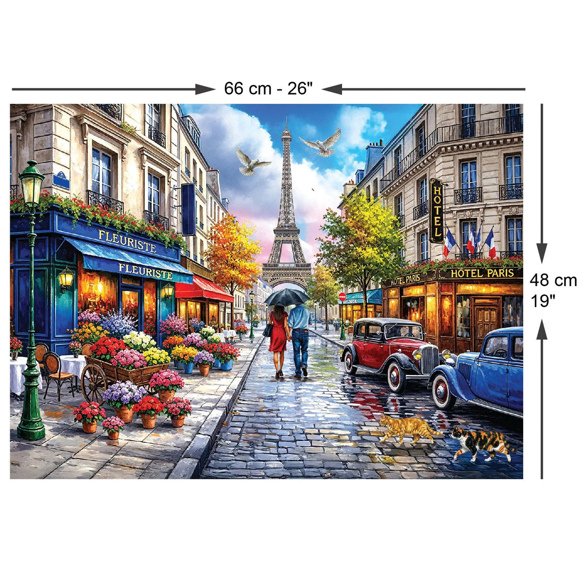 Lovebirds 1000 Piece Jigsaw Puzzle | Anatolian - Jigsaw Puzzles - The Puzzle Center