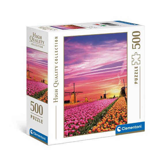 Magical Sunrise in the Netherlands 500 Piece Jigsaw Puzzle by Clementoni - Clementoni - Jigsaw Puzzles - The Puzzle Center -