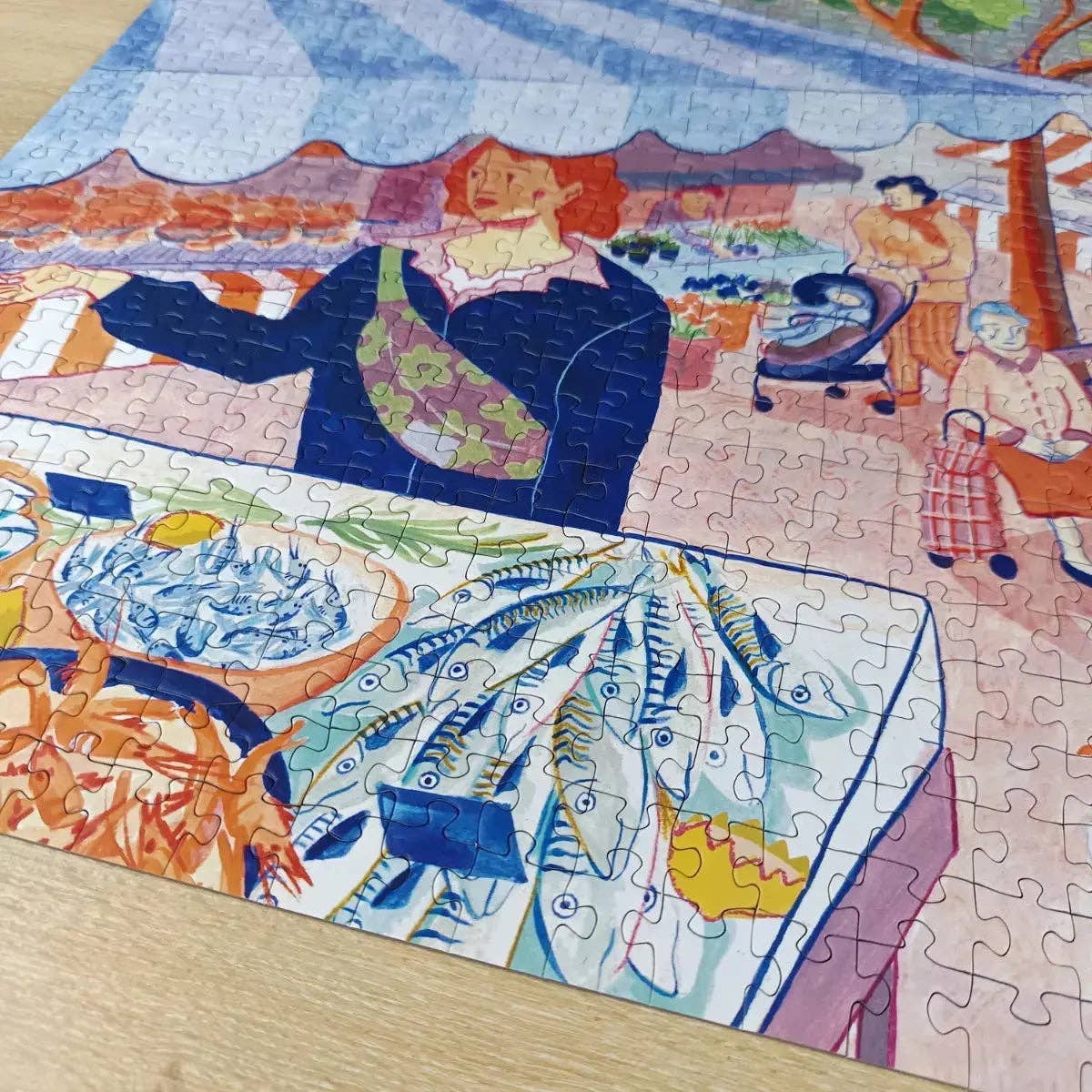 Market Square 1000 Piece Jigsaw Puzzle | Aparté - Jigsaw Puzzles - The Puzzle Center
