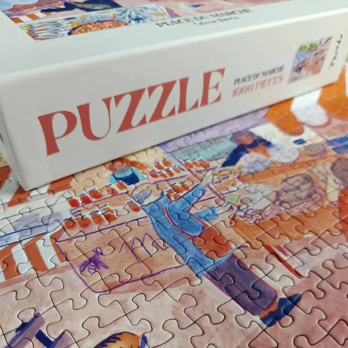 Market Square 1000 Piece Jigsaw Puzzle | Aparté - Jigsaw Puzzles - The Puzzle Center