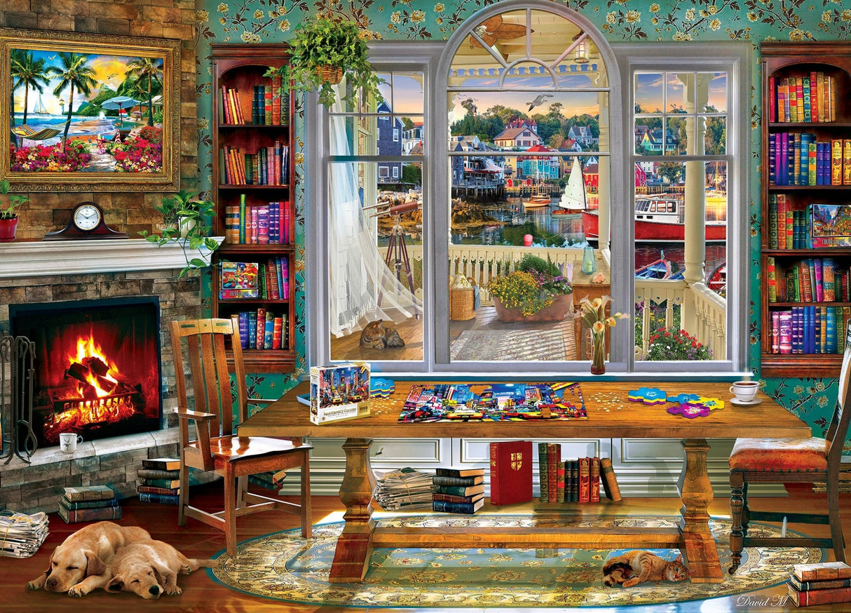 Masterpiece Gallery - A Puzzling Afternoon 1000 Piece Puzzle | Masterpieces - Masterpieces Puzzles - Jigsaw Puzzles - The Puzzle Center