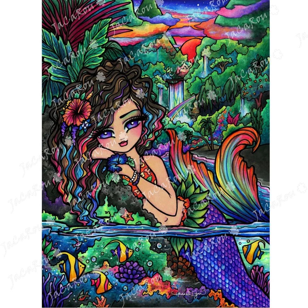 Maui Mermaid 1000 Piece Jigsaw Puzzle by JaCaRou Puzzles - JaCaRou Puzzles Inc. - Jigsaw Puzzles - The Puzzle Center -