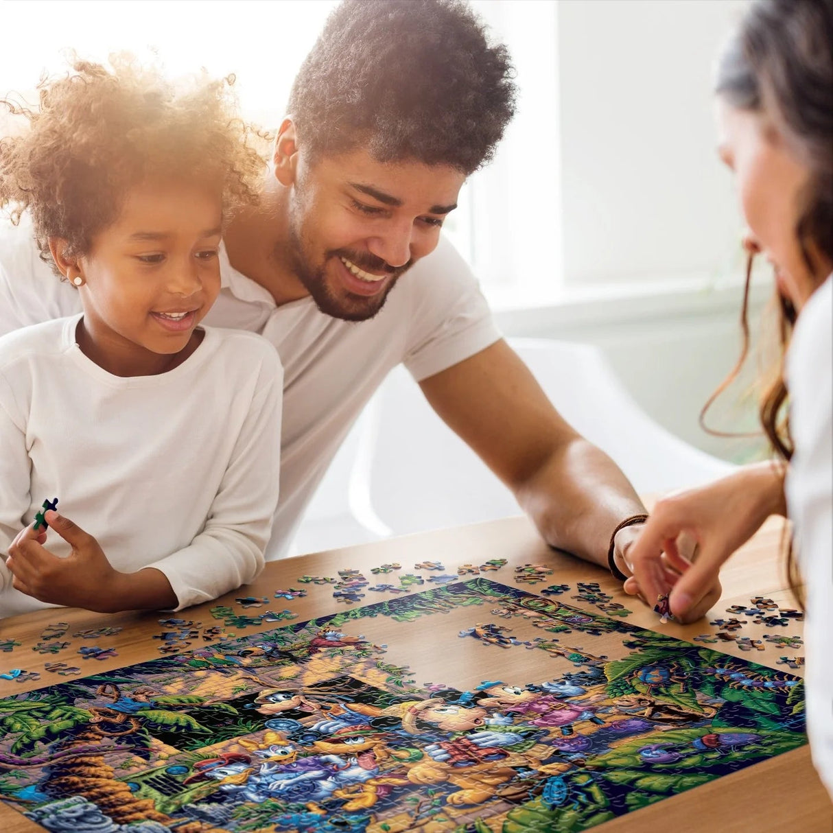 Mickey & Friends Exploring the Jungle 500 Piece Puzzle by Dowdle and Disney - Dowdle - Jigsaw Puzzles - The Puzzle Center -
