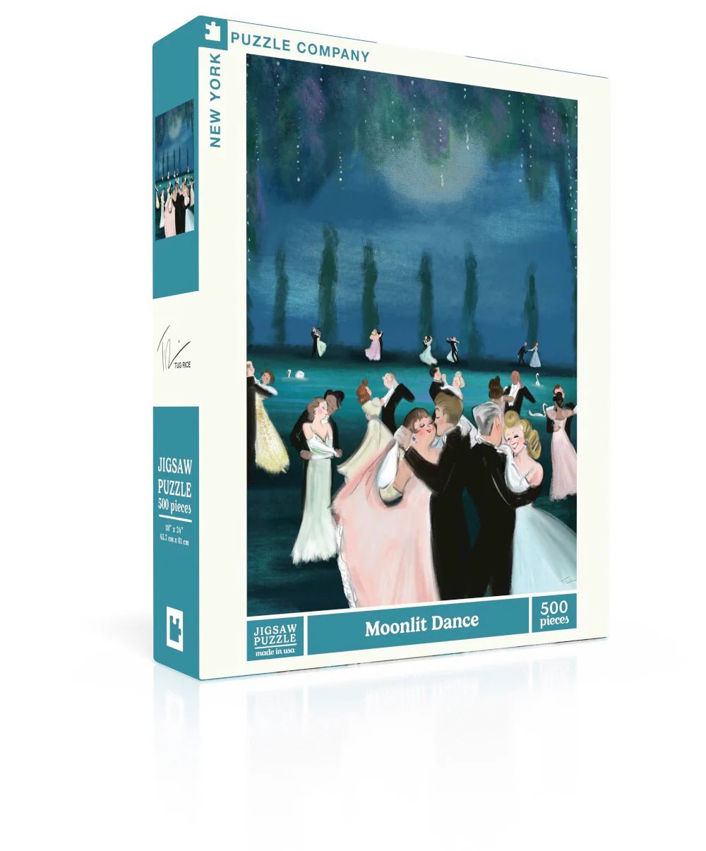 Moonlit Dance 500 Piece Jigsaw Puzzle | New York Puzzle Company - Jigsaw Puzzles - The Puzzle Center