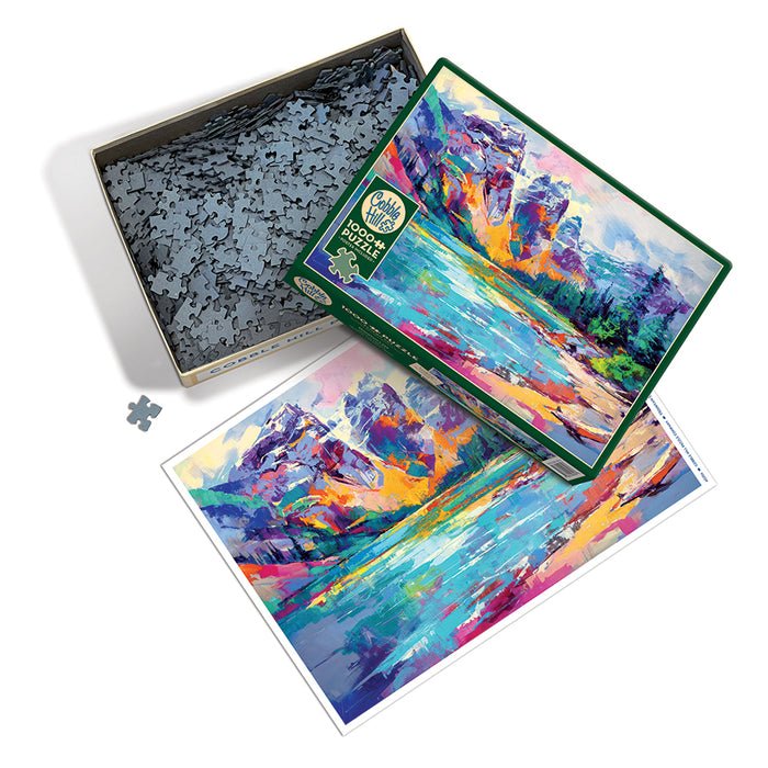 Mountain Lake 1000 Piece Jigsaw Puzzle | Cobble Hill - Jigsaw Puzzles - The Puzzle Center