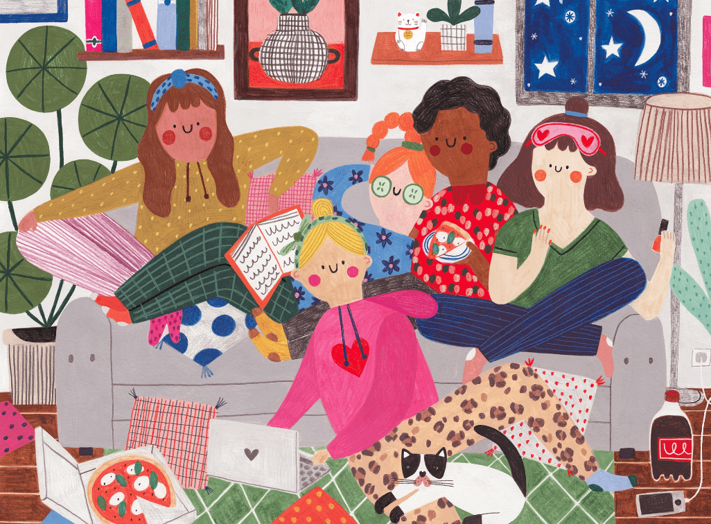 My Girls. My Gang. Puzzle by Puzzlefolk | 1,000 Piece Jigsaw Puzzle - Puzzlefolk - Jigsaw Puzzles - The Puzzle Center -