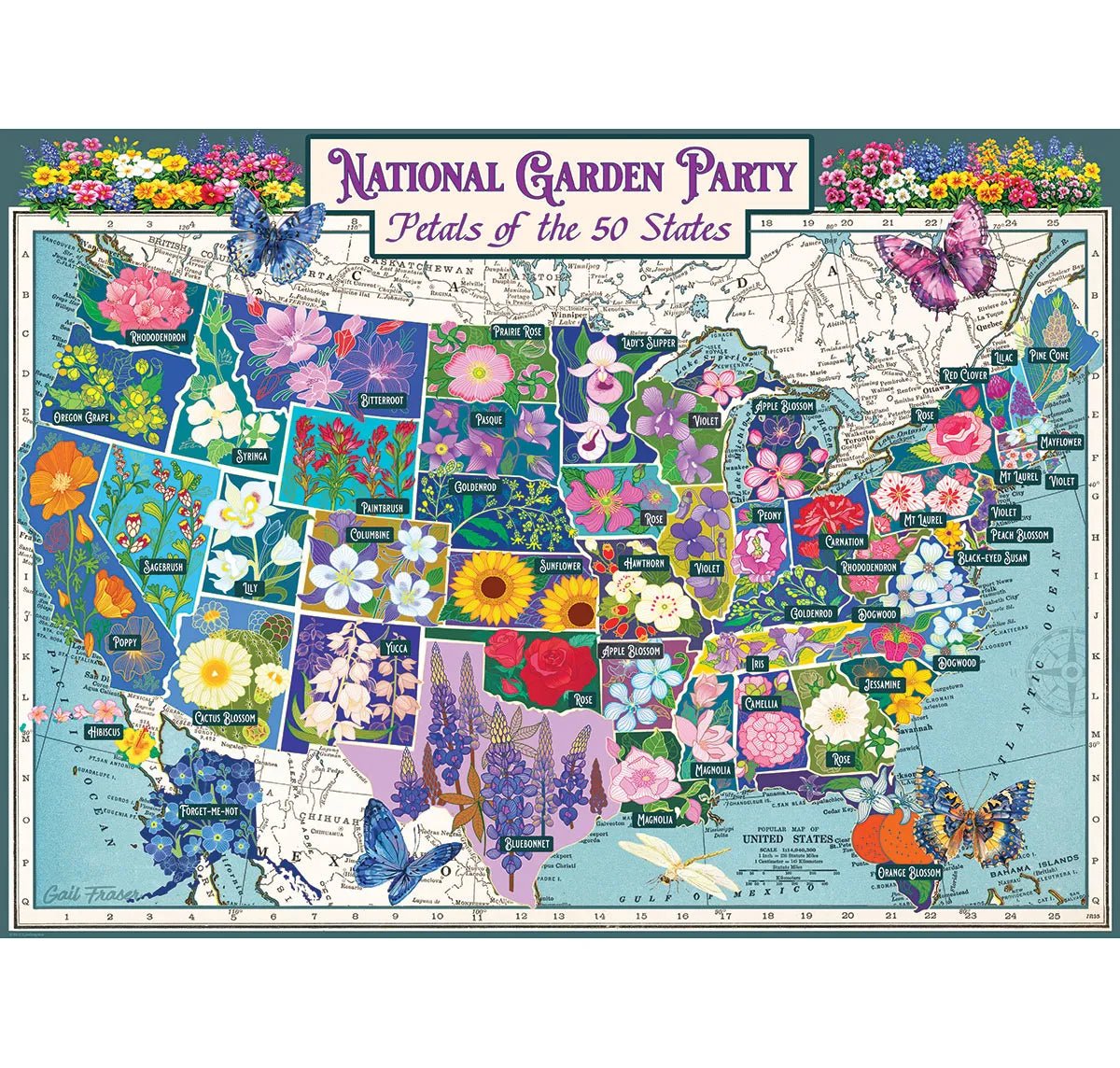 National Garden Party 300 Piece Jigsaw Puzzle | Eurographics - Jigsaw Puzzles - The Puzzle Center