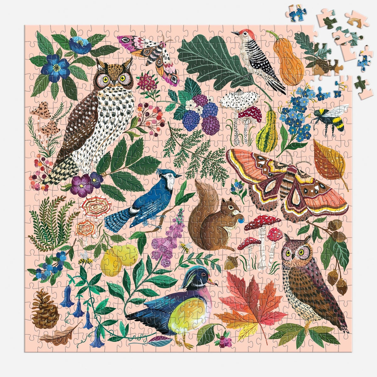 Nature in Autumn 500 Piece Jigsaw Puzzle | Galison - Jigsaw Puzzles - The Puzzle Center