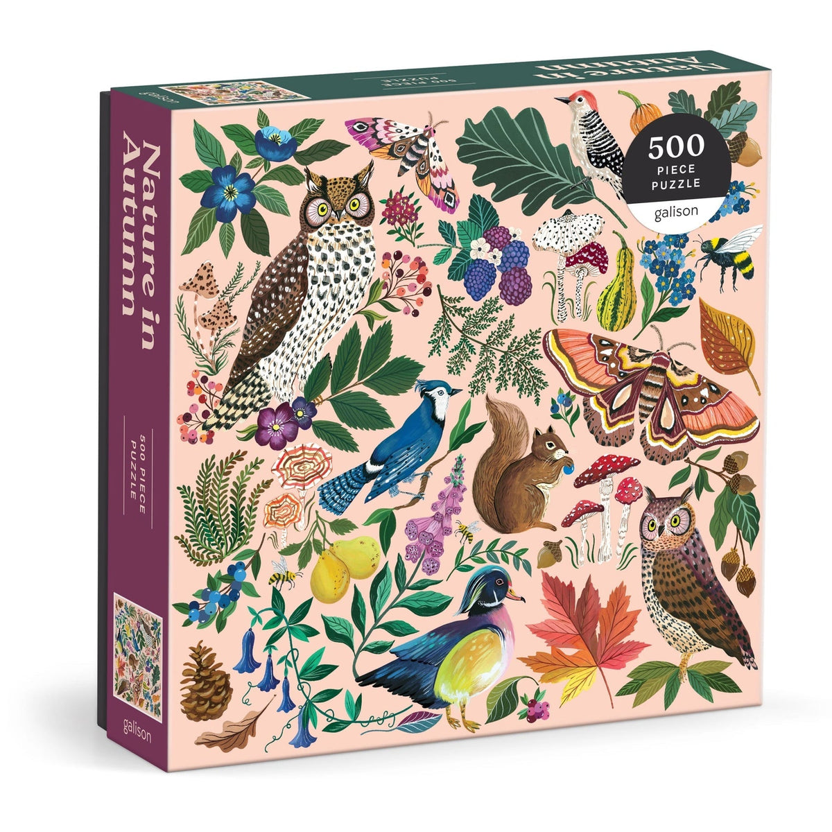 Nature in Autumn 500 Piece Jigsaw Puzzle | Galison - Jigsaw Puzzles - The Puzzle Center