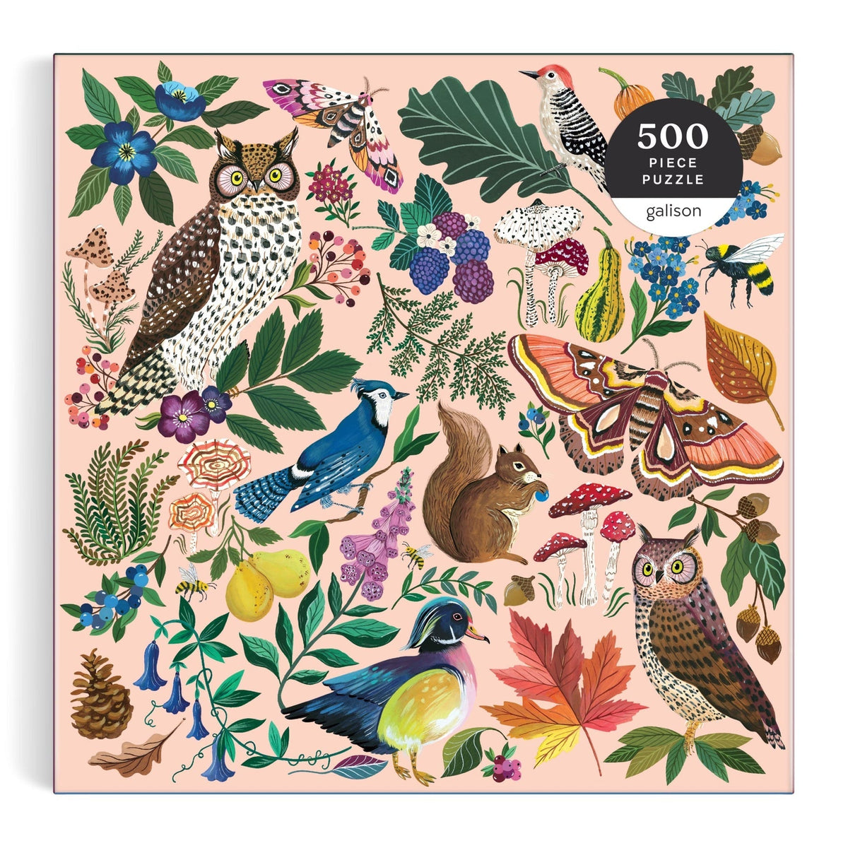Nature in Autumn 500 Piece Jigsaw Puzzle | Galison - Jigsaw Puzzles - The Puzzle Center