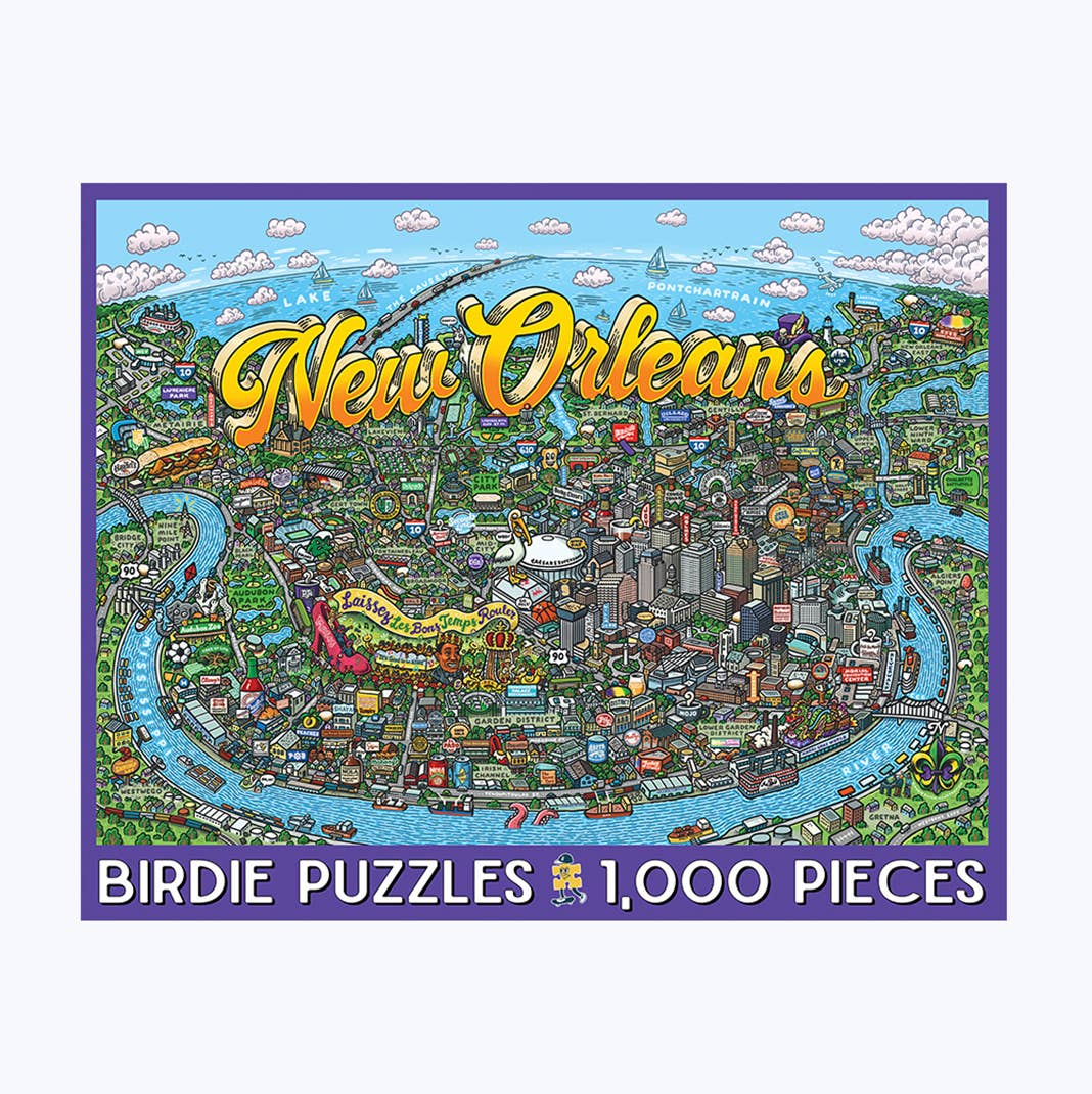 New Orleans 1000 Piece Jigsaw Puzzle | Birdie Puzzles - Jigsaw Puzzles - The Puzzle Center