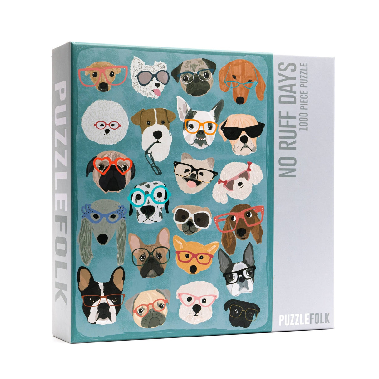 No Ruff Days 1000 Piece Dogs Puzzle by Puzzlefolk - Puzzlefolk - Jigsaw Puzzles - The Puzzle Center -