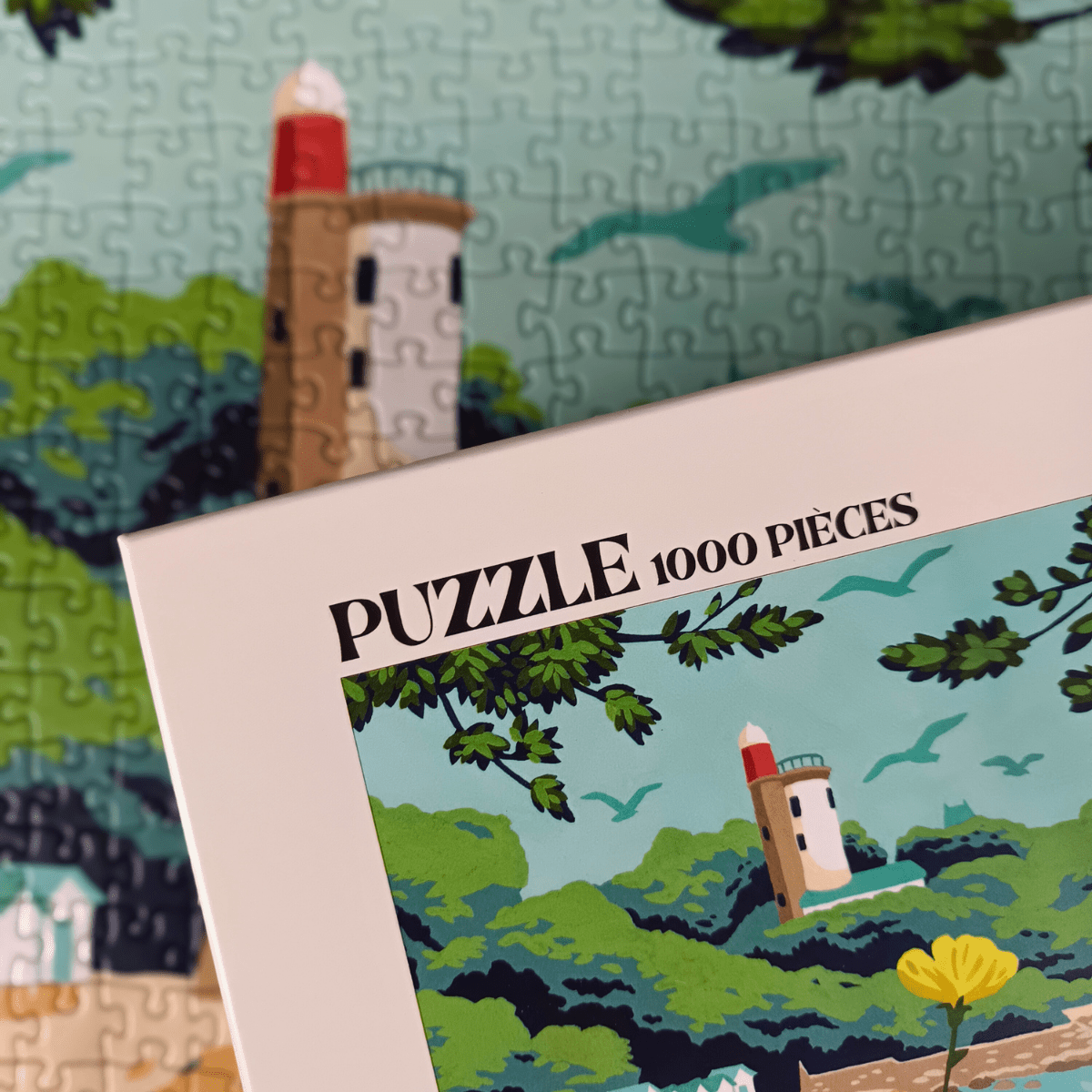 Noirmoutier l'Anse Rouge 1000 Piece Jigsaw Puzzle | Aparté - Jigsaw Puzzles - The Puzzle Center