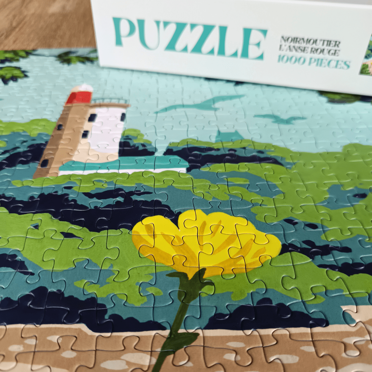 Noirmoutier l'Anse Rouge 1000 Piece Jigsaw Puzzle | Aparté - Jigsaw Puzzles - The Puzzle Center