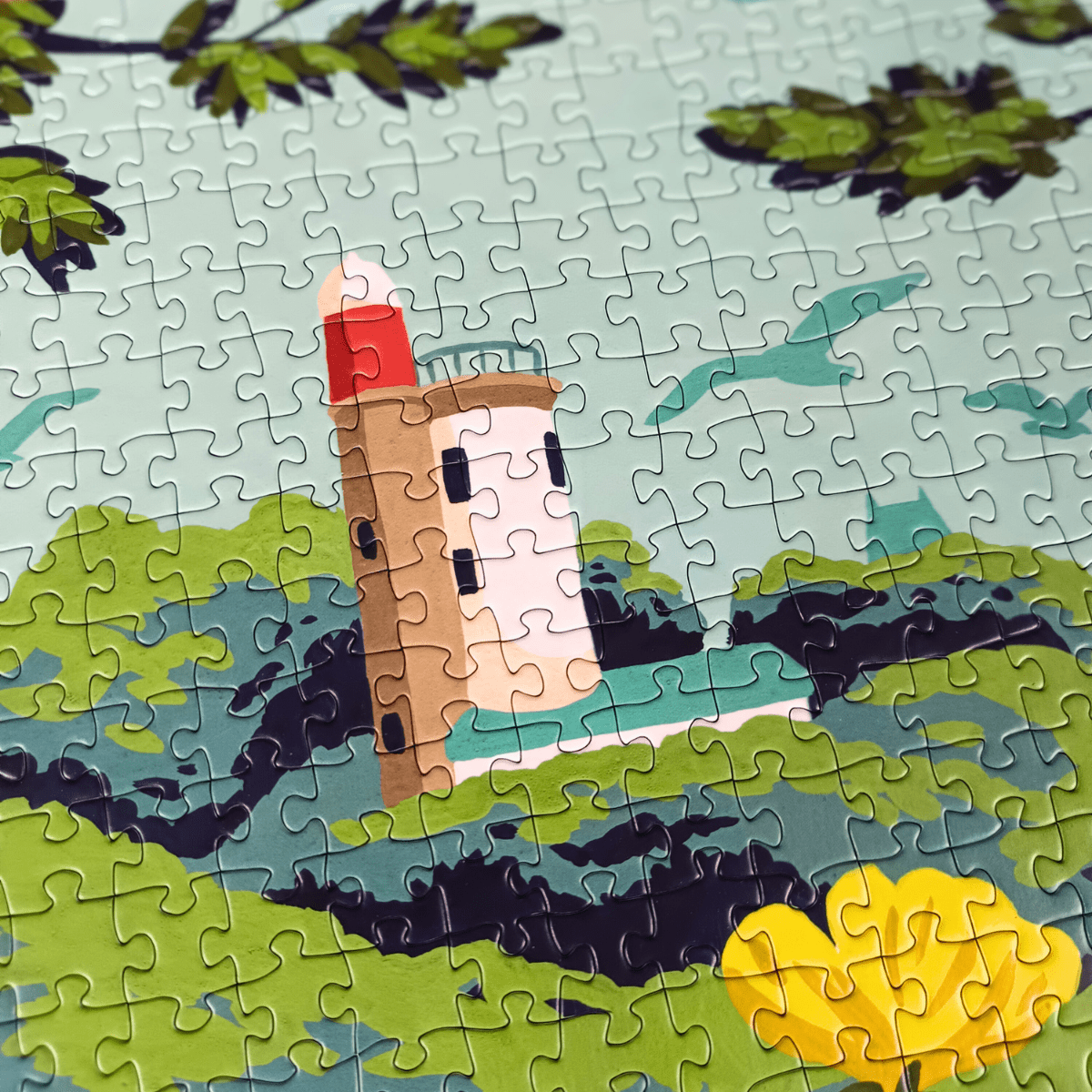 Noirmoutier l'Anse Rouge 1000 Piece Jigsaw Puzzle | Aparté - Jigsaw Puzzles - The Puzzle Center