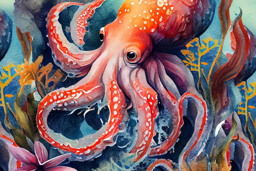 Octopus Mini Puzzle | MicroPuzzles - Mini Jigsaw Puzzles - The Puzzle Center