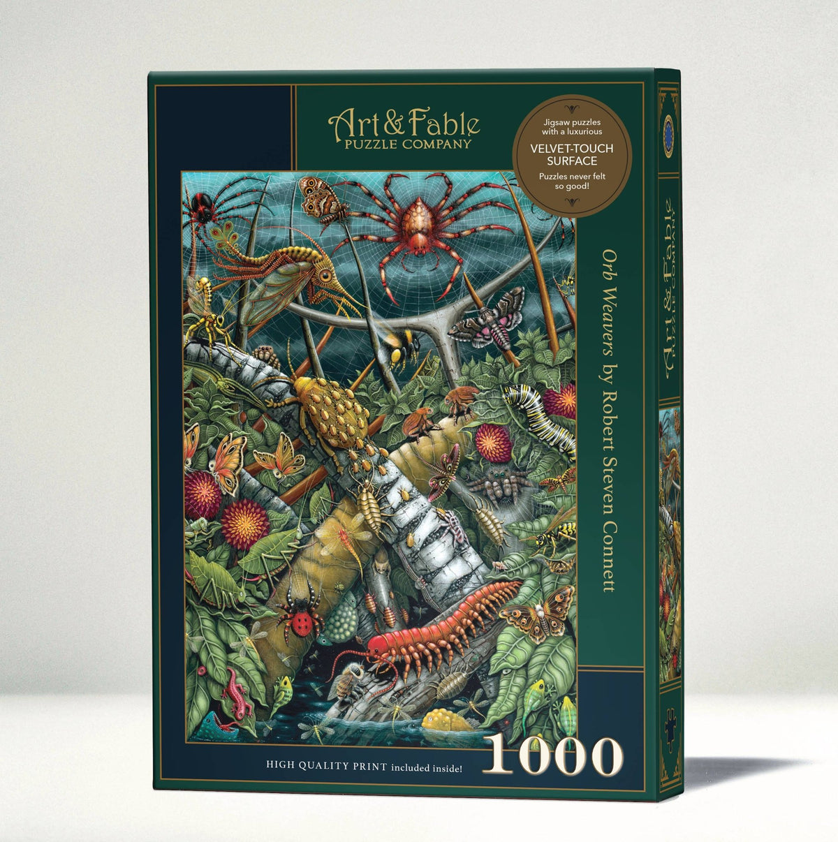Orb Weavers 1000 Piece Jigsaw Puzzle | Art & Fable - Jigsaw Puzzles - The Puzzle Center