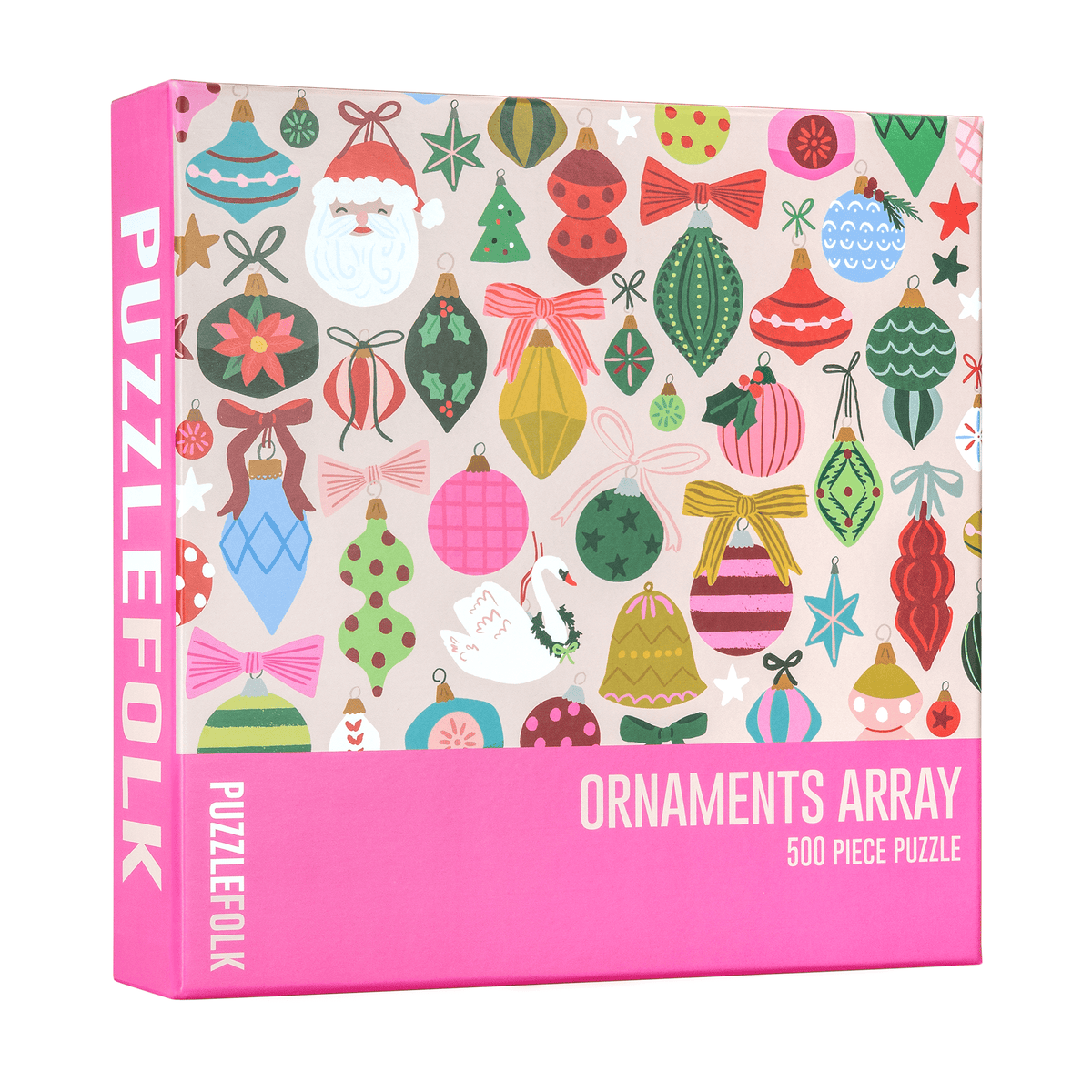 Ornaments Array 500 Piece Jigsaw Puzzle | Puzzlefolk - Jigsaw Puzzle - The Puzzle Center