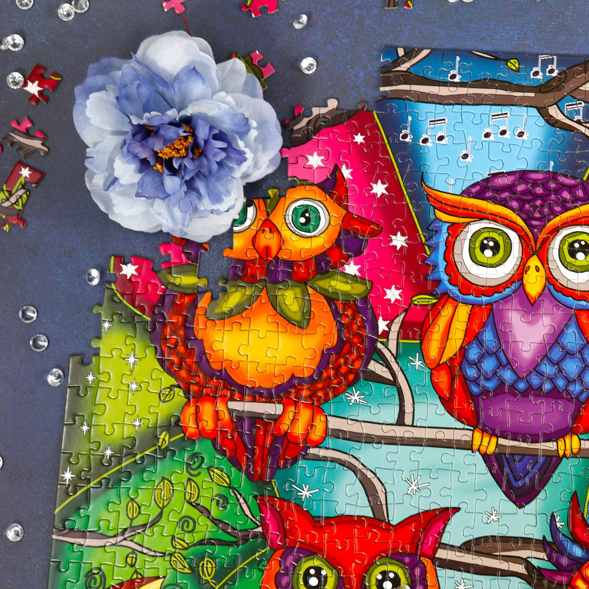 Owl Always Be There 1000 Piece Jigsaw Puzzle by JaCaRou Puzzles - JaCaRou Puzzles Inc. - Jigsaw Puzzles - The Puzzle Center -