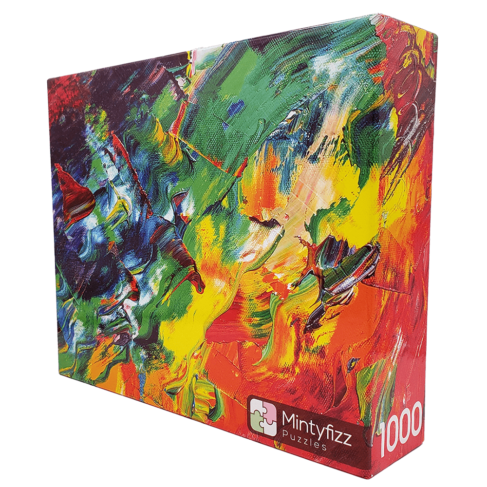 Painter's Palette 1000 Piece Jigsaw Puzzle by MintyFizz - Mintyfizz Puzzles - Jigsaw Puzzles - The Puzzle Center -