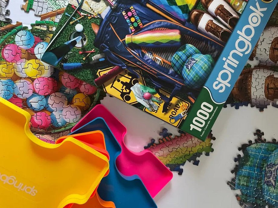 Par For The Course 1000 Piece Jigsaw Puzzle by Springbok Puzzles - Springbok Puzzles - Jigsaw Puzzles - The Puzzle Center -