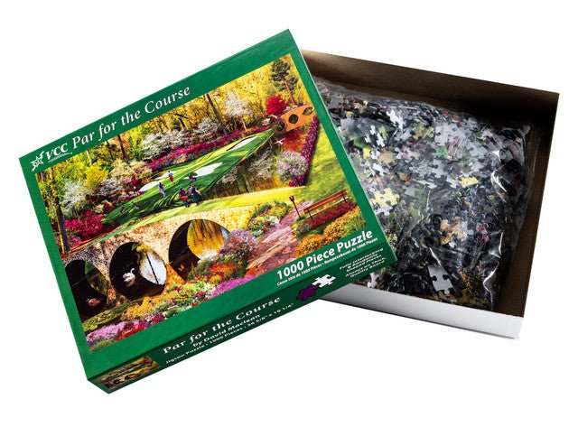 Par for the Course 1000 Piece Jigsaw Puzzle | Vermont Christmas Co - Jigsaw Puzzles - The Puzzle Center