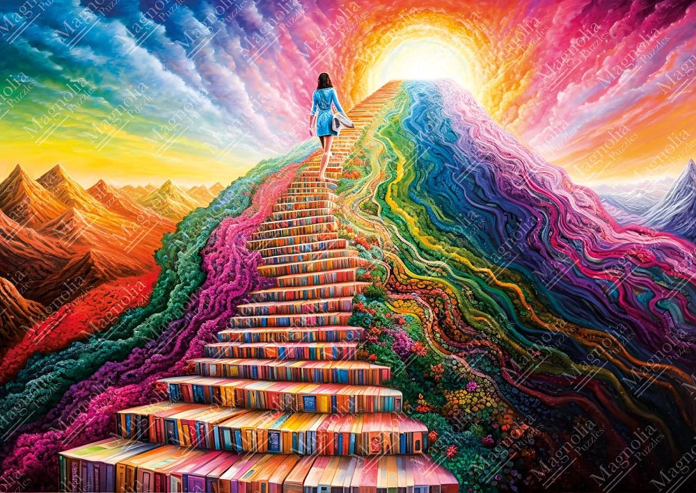 Path To Wisdom 1000 Piece Jigsaw Puzzle by Magnolia - Magnolia - Jigsaw Puzzles - The Puzzle Center