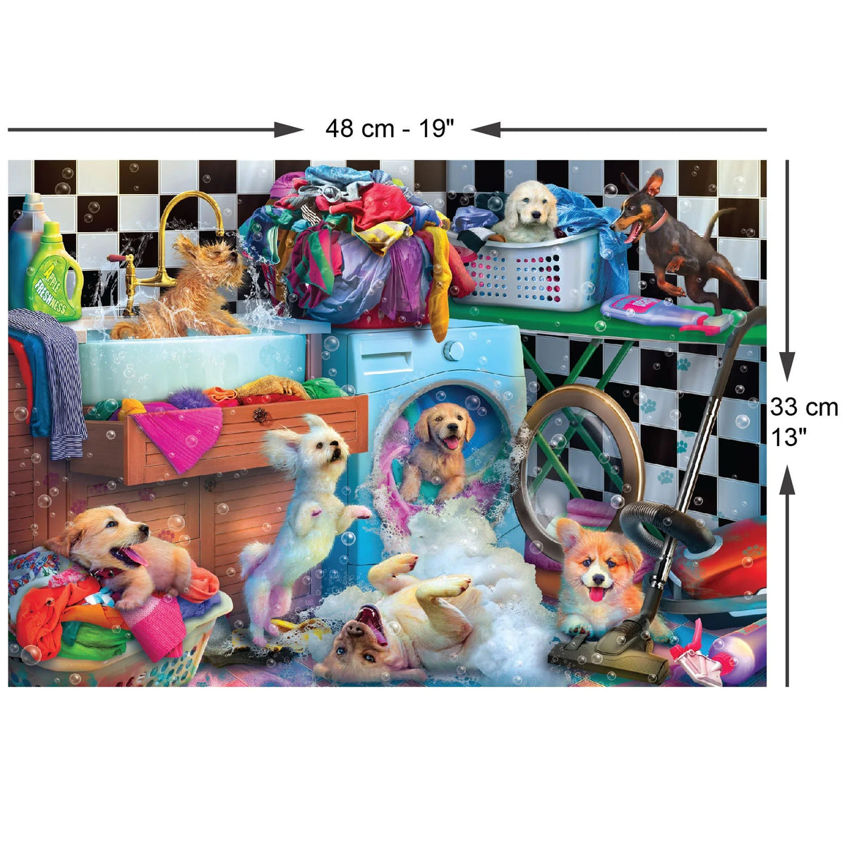 Paws Gone Wild 260 XL Piece Jigsaw Puzzle | Anatolian - Jigsaw Puzzles - The Puzzle Center