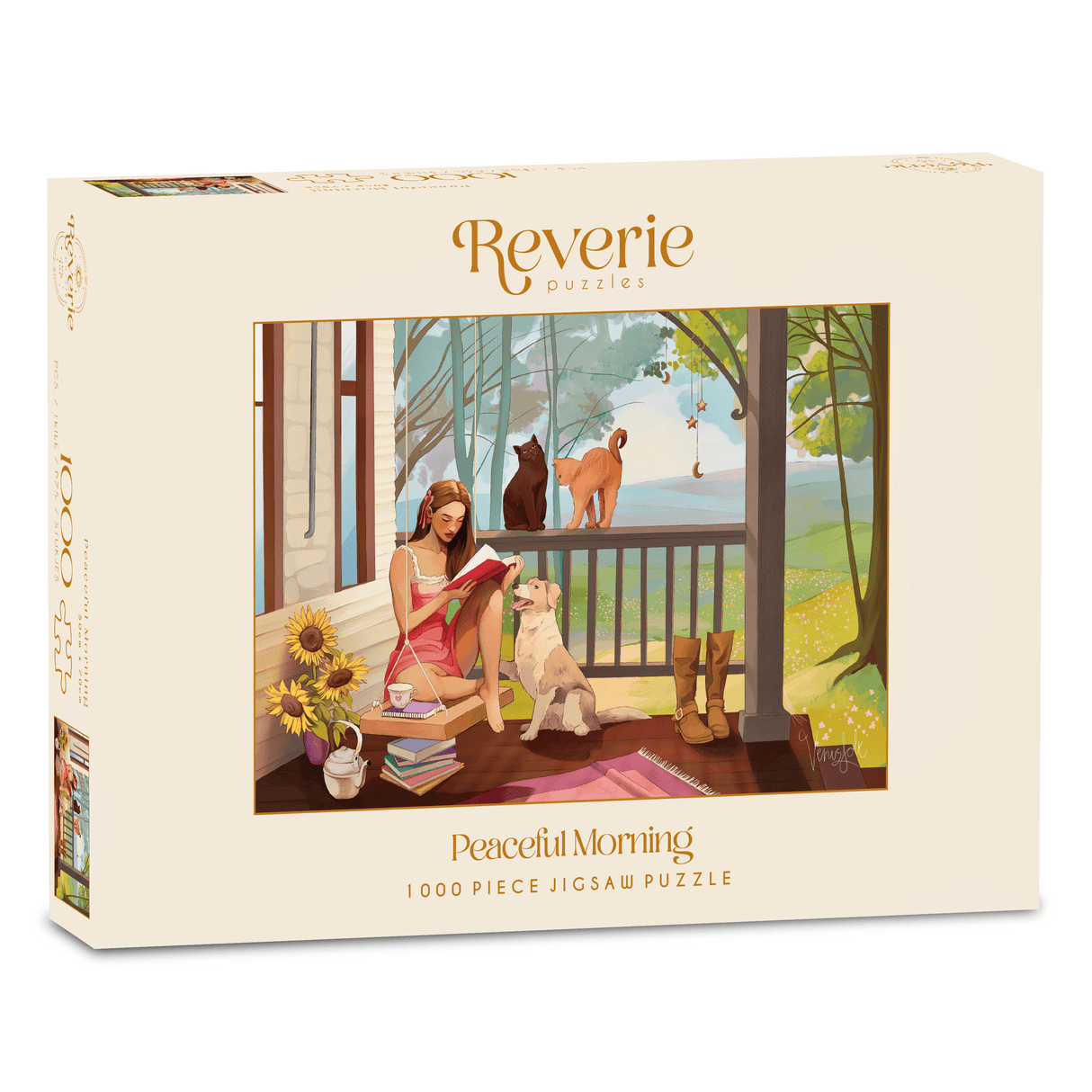 Peaceful Morning 1000 Piece Jigsaw Puzzle | Reverie Puzzles - Jigsaw Puzzles - The Puzzle Center