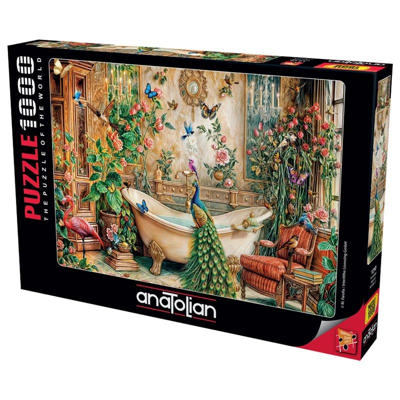 Peacock 1000 Piece Jigsaw Puzzle | Anatolian - Jigsaw Puzzles - The Puzzle Center