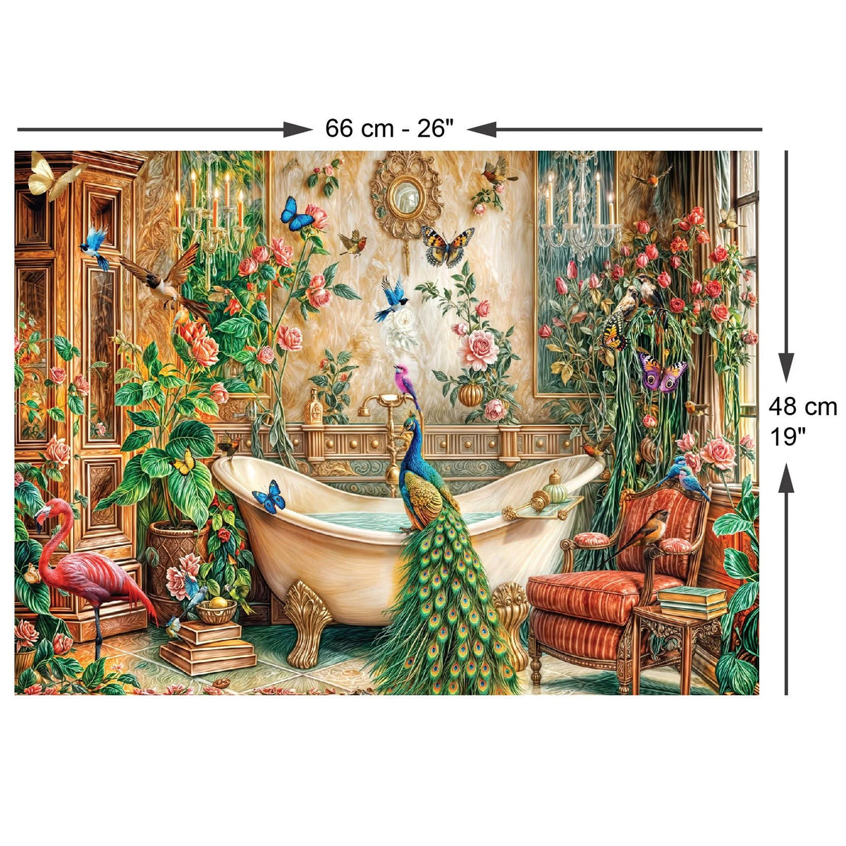 Peacock 1000 Piece Jigsaw Puzzle | Anatolian - Jigsaw Puzzles - The Puzzle Center