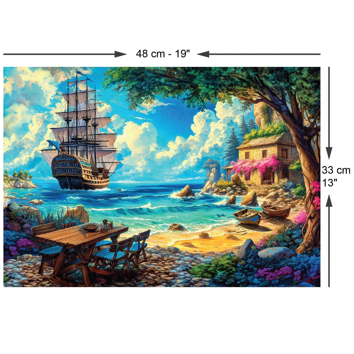 Pirate Cove 260 XL Piece Jigsaw Puzzle | Anatolian - Jigsaw Puzzles - The Puzzle Center