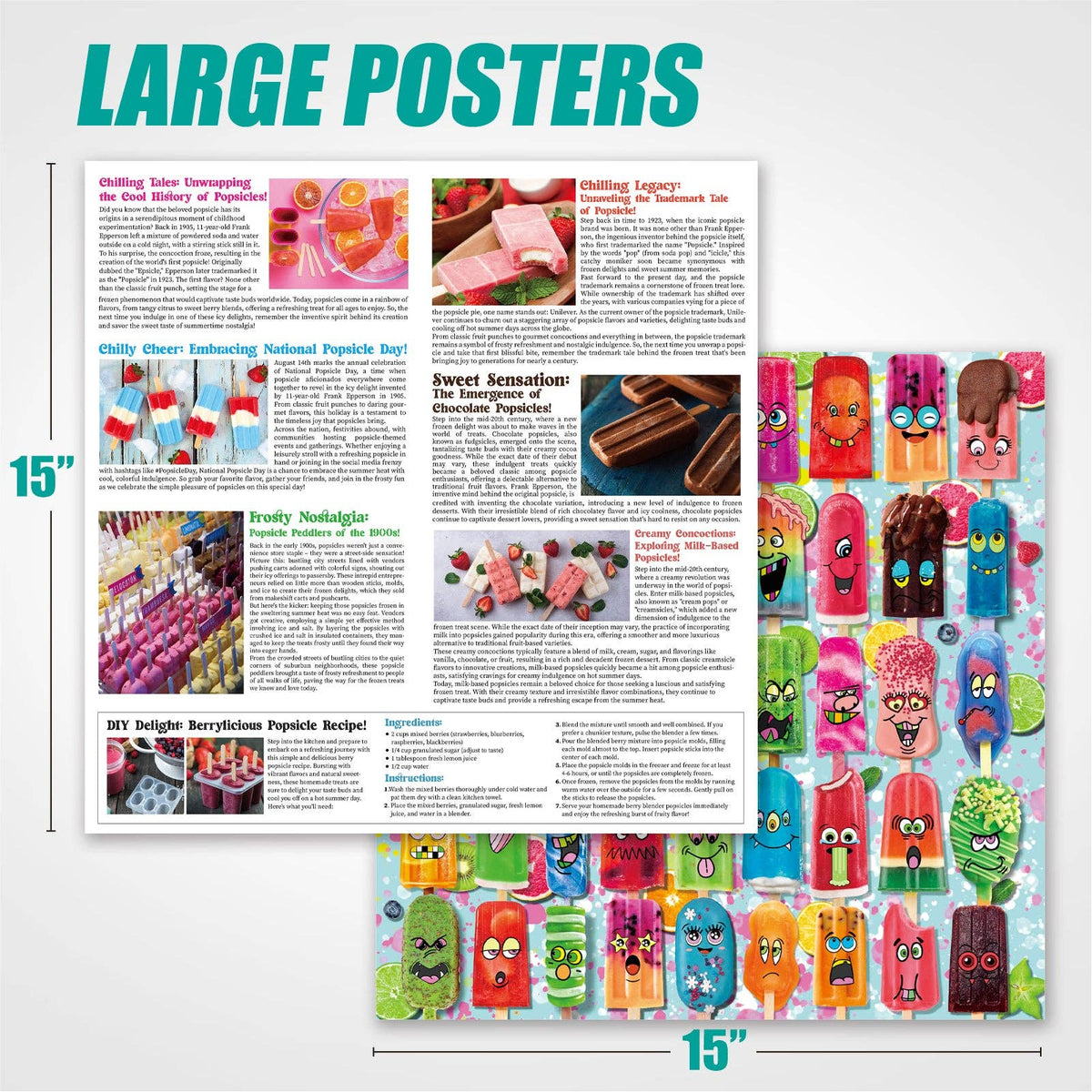 Popsicle 1000 Piece Jigsaw Puzzle | Antelope Puzzle - Jigsaw Puzzles - The Puzzle Center