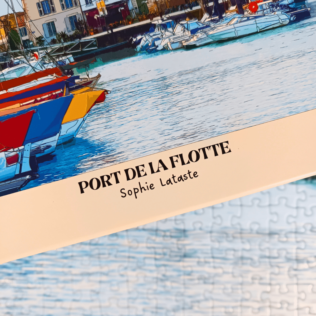 Port of La Flotte 1000 Piece Jigsaw Puzzle | Aparté - Jigsaw Puzzles - The Puzzle Center