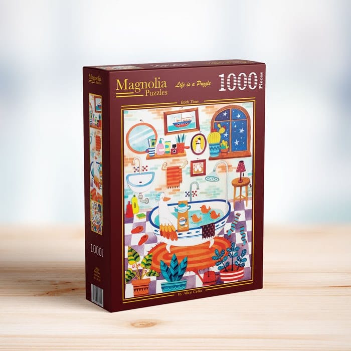 Pre-Order - Bath Time 1000 Piece Jigsaw Puzzle | Magnolia - Jigsaw Puzzles - The Puzzle Center