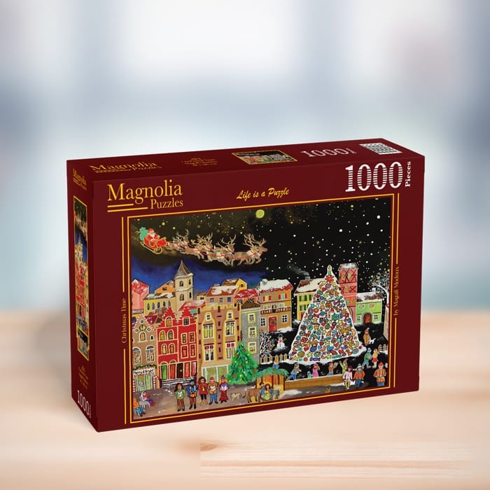 Pre-Order - Christmas Time 1000 Piece Jigsaw Puzzle | Magnolia - Jigsaw Puzzles - The Puzzle Center
