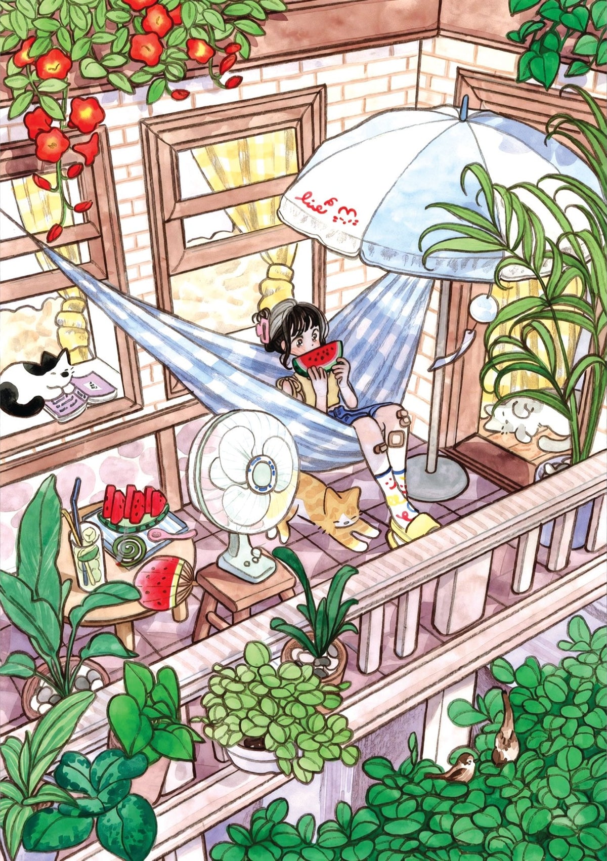 Pre-Order - Hammock Fun 1000 Piece Jigsaw Puzzle | Magnolia - Jigsaw Puzzles - The Puzzle Center