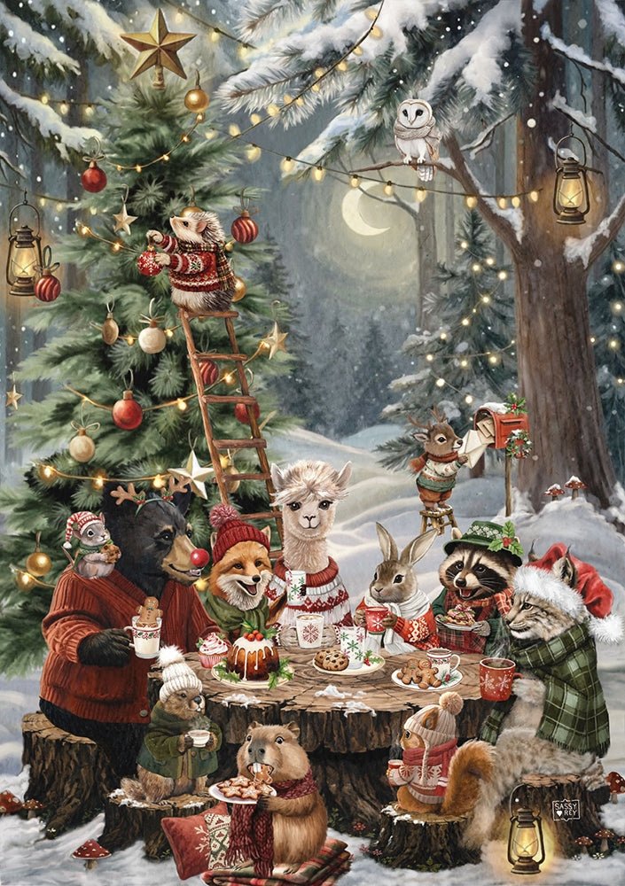 Pre-Order - Merry Christmas 1000 Piece Jigsaw Puzzle | Magnolia - Jigsaw Puzzles - The Puzzle Center