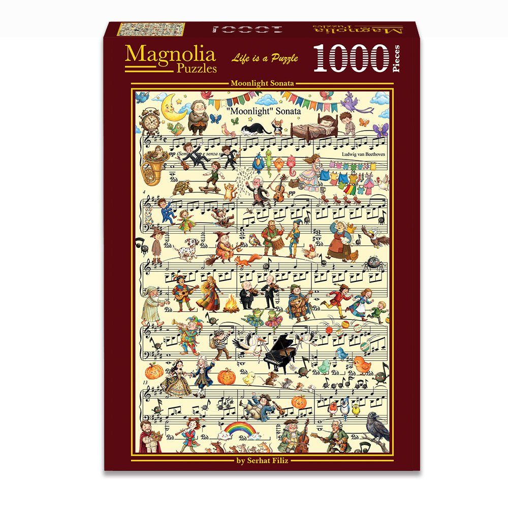 Pre-Order - Moonlight Sonata 1000 Piece Jigsaw Puzzle | Magnolia - Jigsaw Puzzles - The Puzzle Center