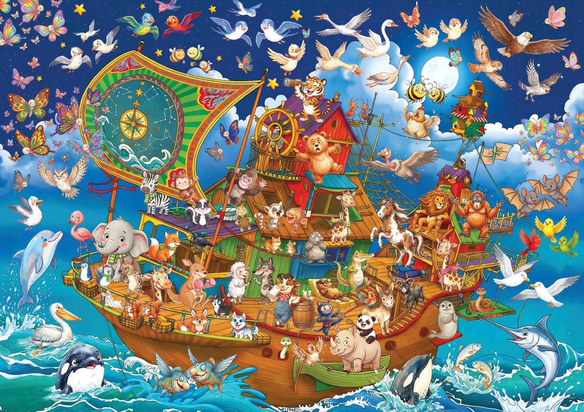 Pre-Order - Noah's Ark 1000 Piece Jigsaw Puzzle | Magnolia - Jigsaw Puzzles - The Puzzle Center