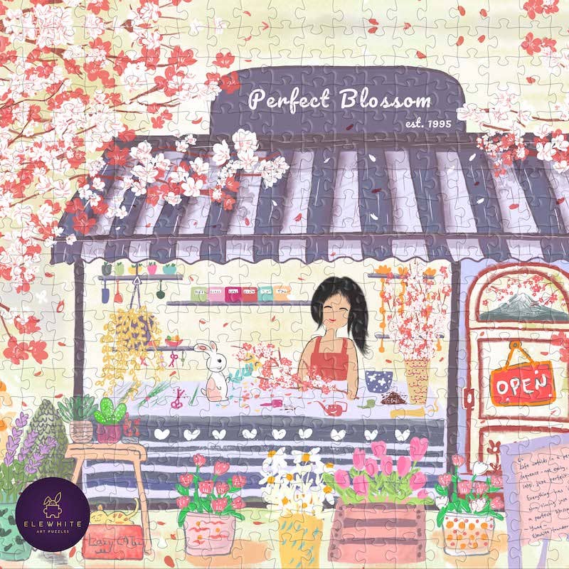 Pre-Order - Perfect Blossom 500 Piece Jigsaw Puzzle| Elewhite - Jigsaw Puzzle - The Puzzle Center