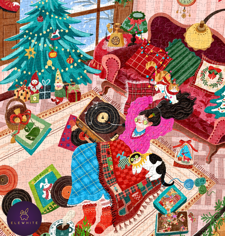 Pre-Order - Self-care Be Like 1000 Piece Jigsaw Puzzle| Elewhite - Jigsaw Puzzle - The Puzzle Center