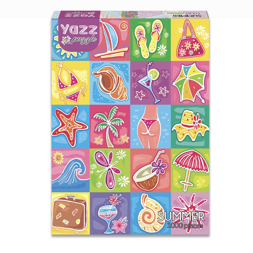Pre-Order - Summer 1000 Piece Jigsaw Puzzle | Yazz - Jigsaw Puzzles - The Puzzle Center