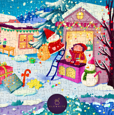 Pre-Order - Whimsy Town 1000 Piece Jigsaw Puzzle| Elewhite - Jigsaw Puzzle - The Puzzle Center